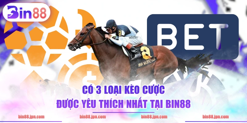 Có 3 loại kèo cược được yêu thích nhất tại BIN88