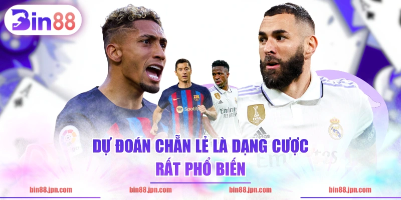 Dự đoán chẵn lẻ là dạng cược rất phổ biến